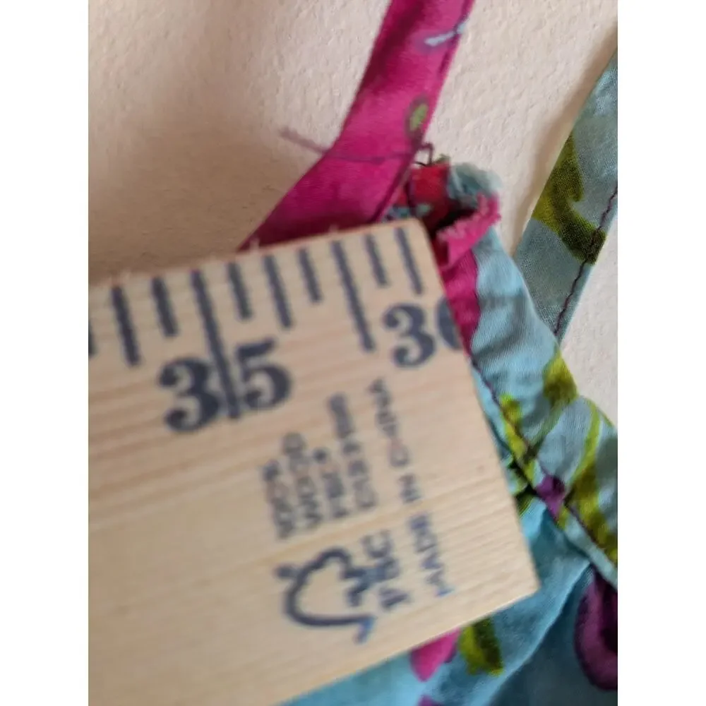 Old Navy Girls Halter Dress Blue Pink Multicolor Size L